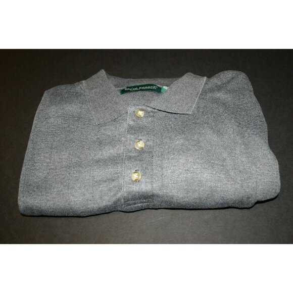 Harve Benard shirt mens 2XL Holtzman long sleeve button up collar dress gray - Picture 8 of 8